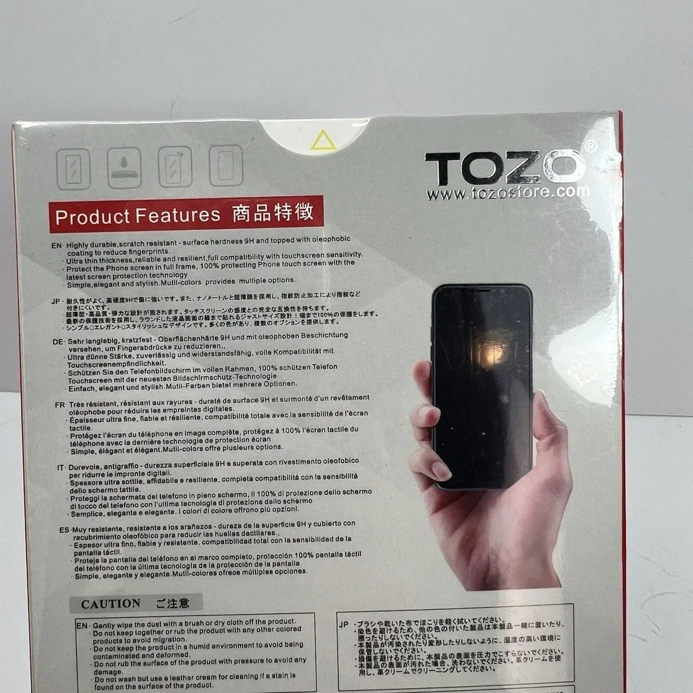 TOZO Screen Protector iPhone 16 Plus 6.7